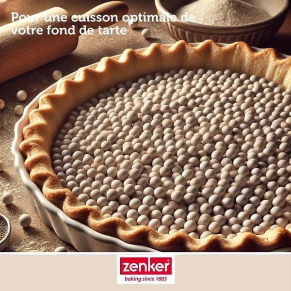 Baketärningar för mördeg, 600 gram burk Zenker Smart Pastry