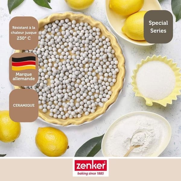 Baketärningar för mördeg, 600 gram burk Zenker Smart Pastry