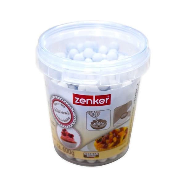 Baketärningar för mördeg, 600 gram burk Zenker Smart Pastry