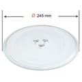 Miniatyrbild 3 av 4: Häll för LG ugn - Universal Glasskiva 245mm - Vit