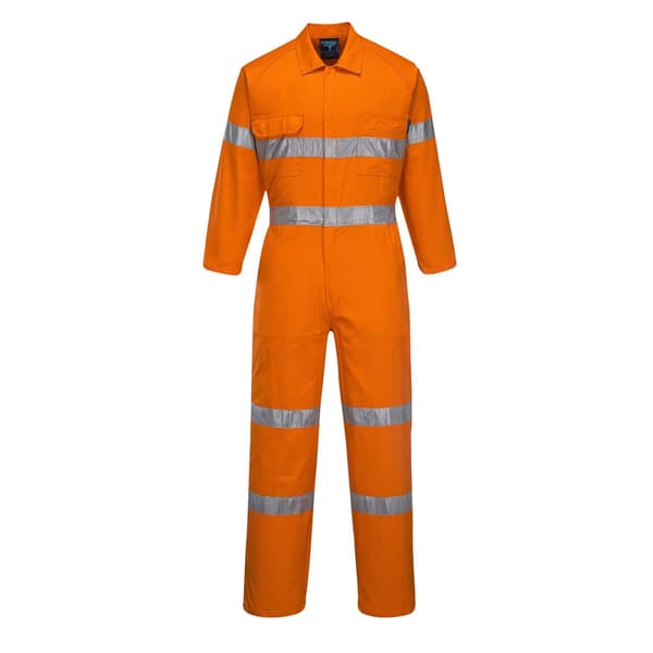 Yoko Hi-Vis polycotton overall / arbejdsbeklædning til mænd (pakke med 2 stk.)