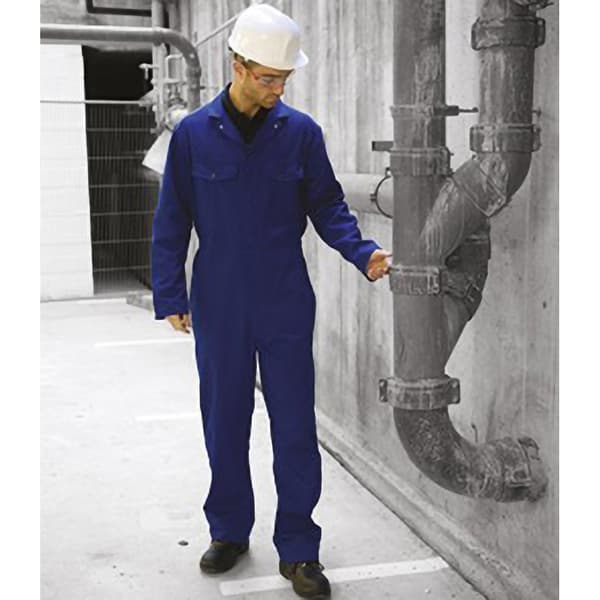 Warrior Mens Stud Front Coverall