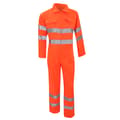 Miniatyrbillede 1 af 3: Yoko Hi-Vis polybomuldsovertrækstøj / arbejdstøj til mænd