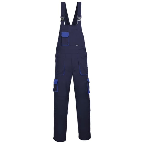 Portwest Contrast Bib & Brace / Workwear