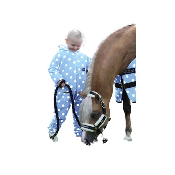 Supreme Products Childrens/Kids Dotty Fleece Jumpsuit