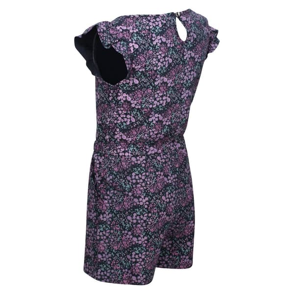 Regatta Childrens/Kids Dasie Ditsy Print Ruffle Playsuit