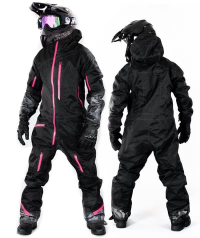 LADY EVOLUTION CAMOPINK OVERALL