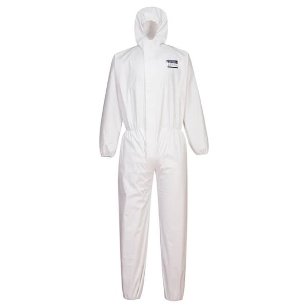 Portwest Unisex BizTex Pro-overalls til voksne White M
