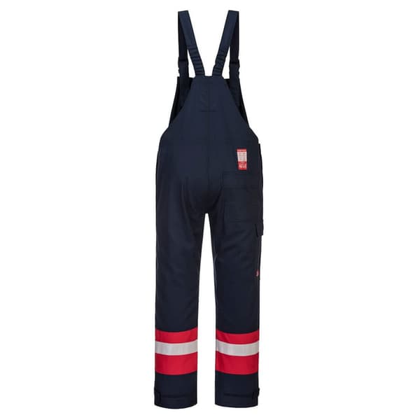 Portwest Unisex Adult Bizflame Plus Hi-Vis Bib And Brace Overall