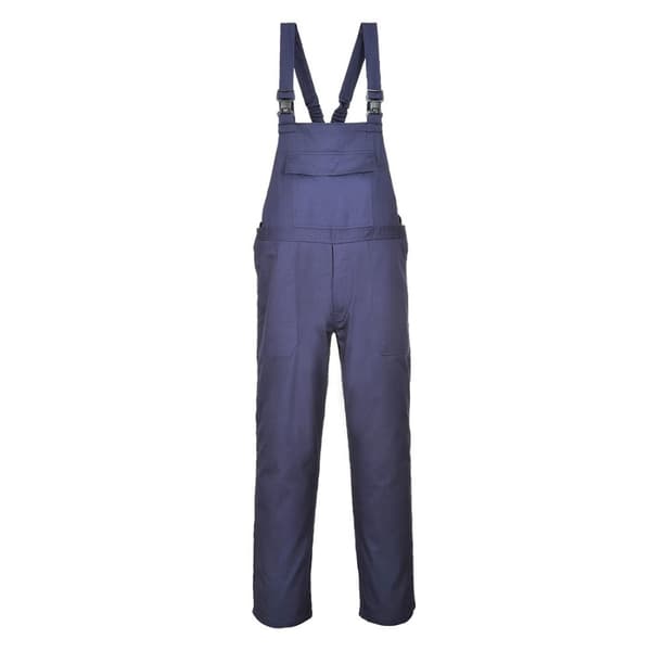 Portwest Unisex voksen Bizflame Pro Bib og Brace Overall til voksne Navy 3XL