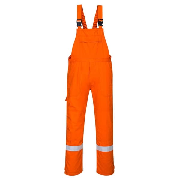 Portwest Unisex voksen Bizflame Plus bib og bæltebukser til voksne