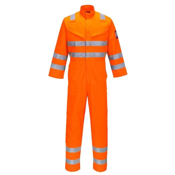 Portwest Unisex Adult Modaflame Work Overalls Orange XXL R