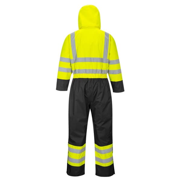 Portwest Unisex vuxen kontrastfärgad Hi-Vis vinteroverall för vuxna