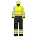 Miniatyrbild 1 av 2: Portwest Unisex vuxen kontrastfärgad Hi-Vis vinteroverall för vuxna