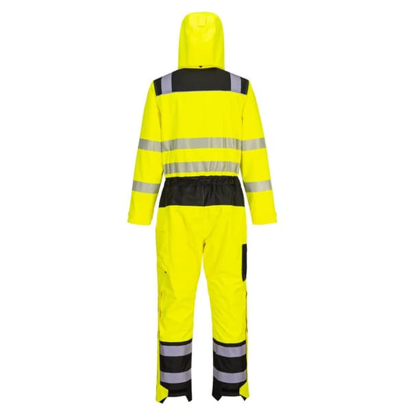 Portwest Unisex PW3 vandtæt overalls til voksne med høj visuel beklædning