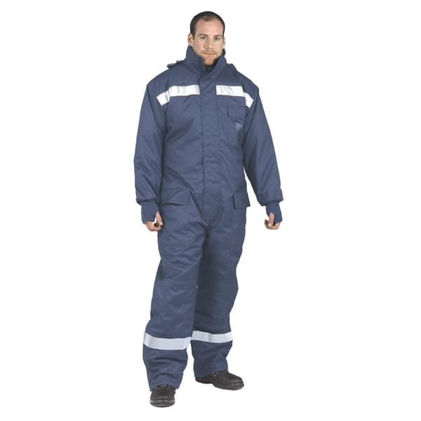 Portwest Unisex overall för vuxna för kallt lager Navy 3XL