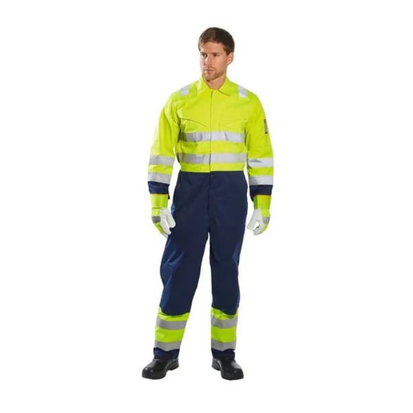 Portwest Unisex Modaflame Hi-Vis Overalls för vuxna