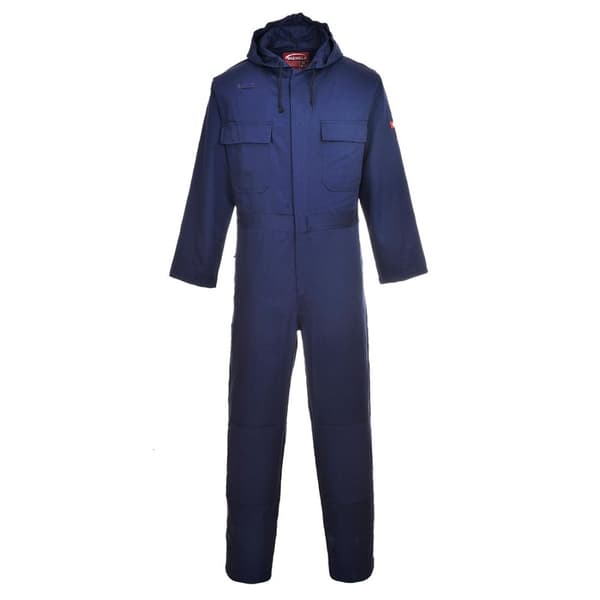 Portwest Mens Bizweld Hooded Overalls