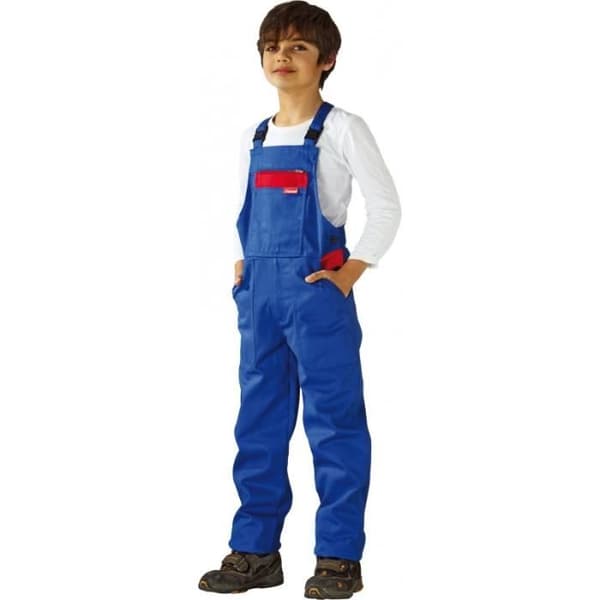 Barnoverall - Ej specificerat - 122/128 - 100 % bomull - Röd - 290 g/m²