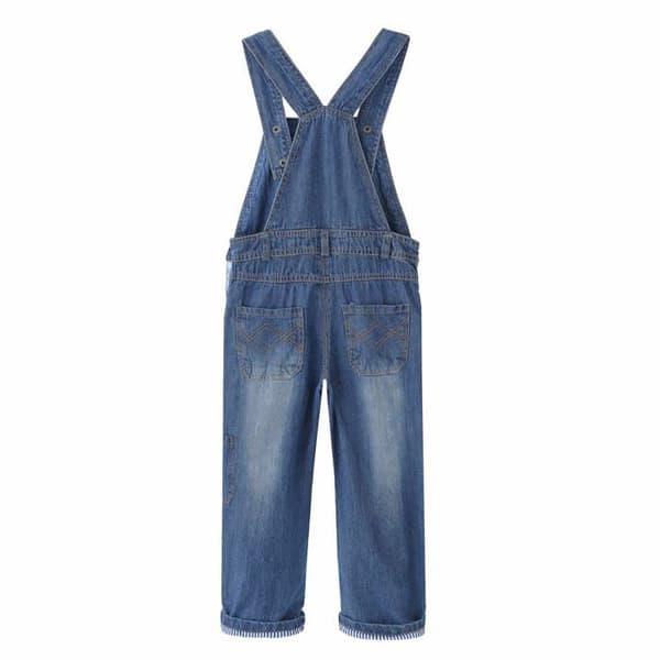 Salopette Grand Wish Kille Flicka Salopette Blå Denim Hängslen 2 år-10 år