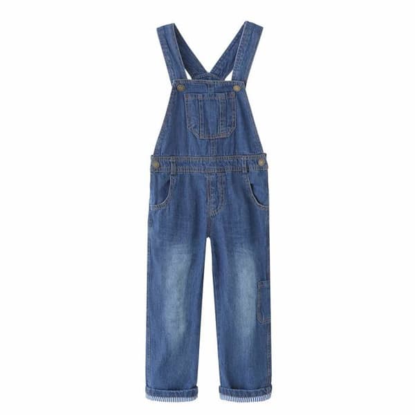 Salopette Grand Wish Kille Flicka Salopette Blå Denim Hängslen 2 år-10 år