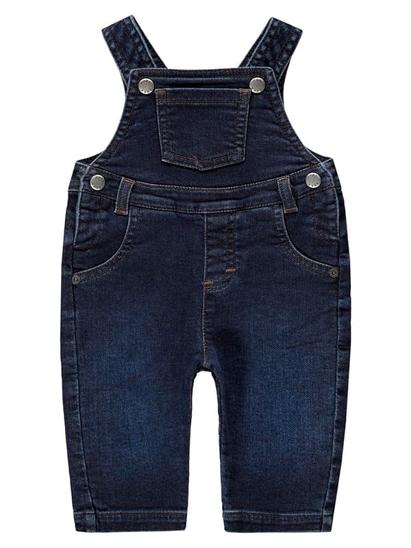 Drenge denim overalls, marineblå, Kanz
