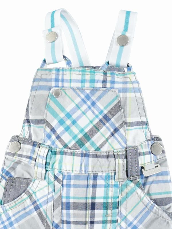 Kanz grå babydungarees