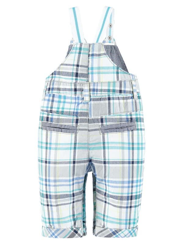 Kanz grå babydungarees