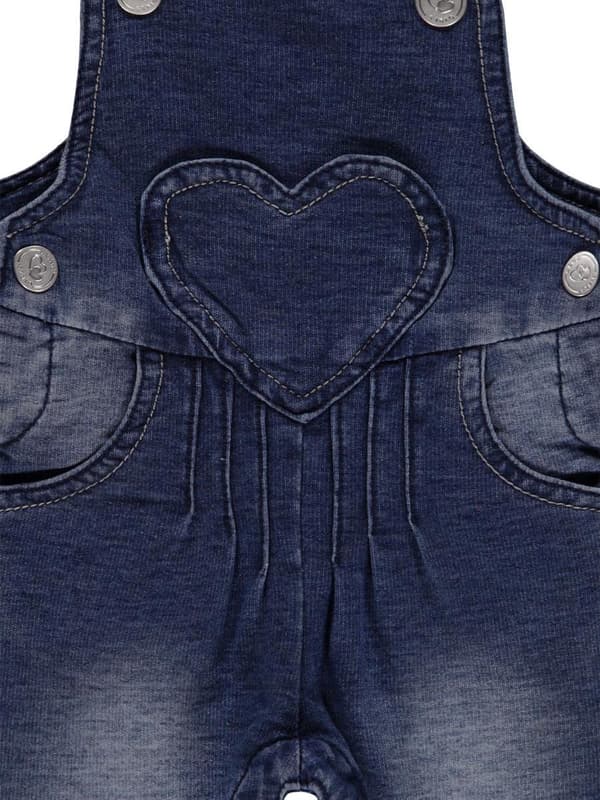 Blå denimbyxor för flickor Kanz