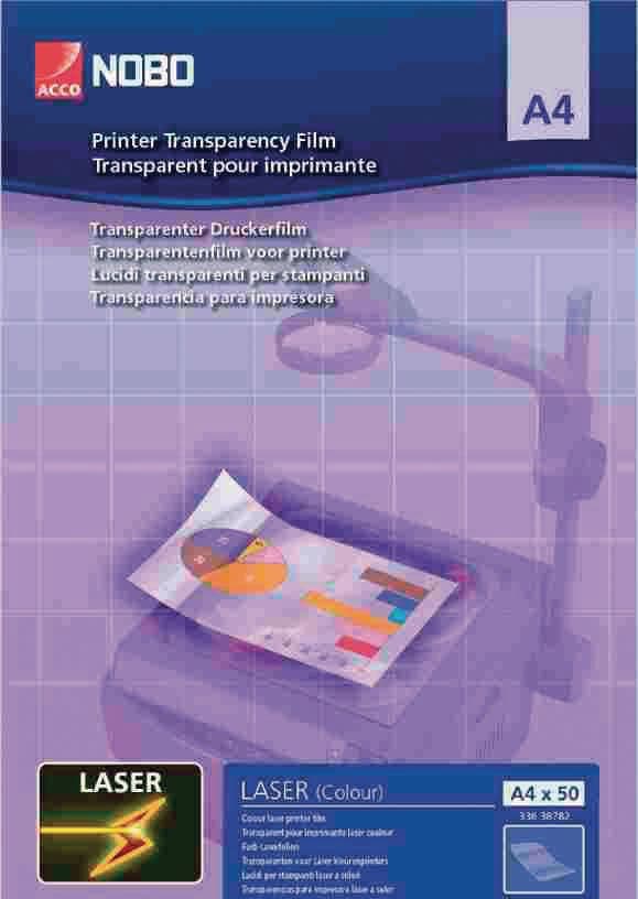 Overheadfilm NOBO 33740 50/fp