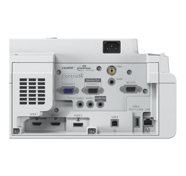 Epson EB-760Wi WXGA 3LCD-projektor/4100Lm/16:10/5000000 :1, Vit | Epson