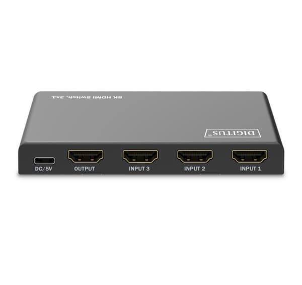 Digitus, 8K HDMI Switch, 3x1, DS-55333