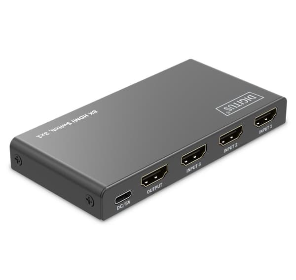 Digitus, 8K HDMI Switch, 3x1, DS-55333