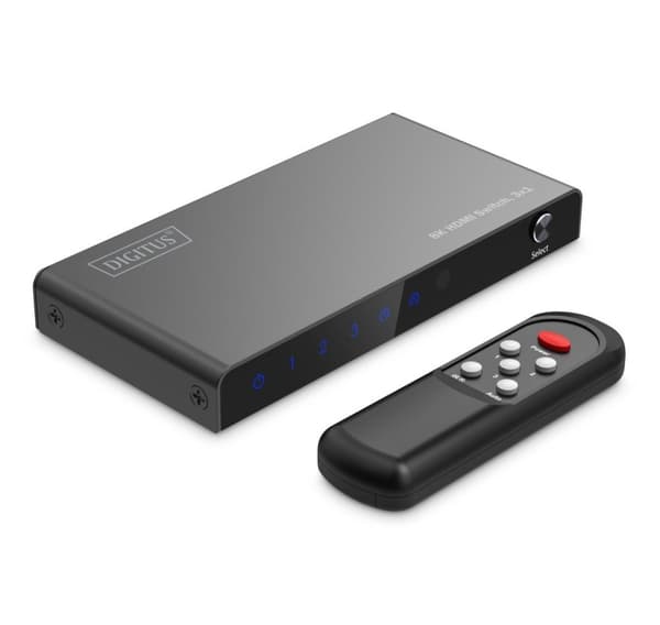 Digitus, 8K HDMI Switch, 3x1, DS-55333