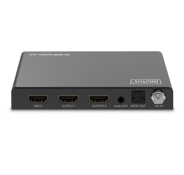 Digitus, 8K HDMI Splitter, 1x2, DS-55339