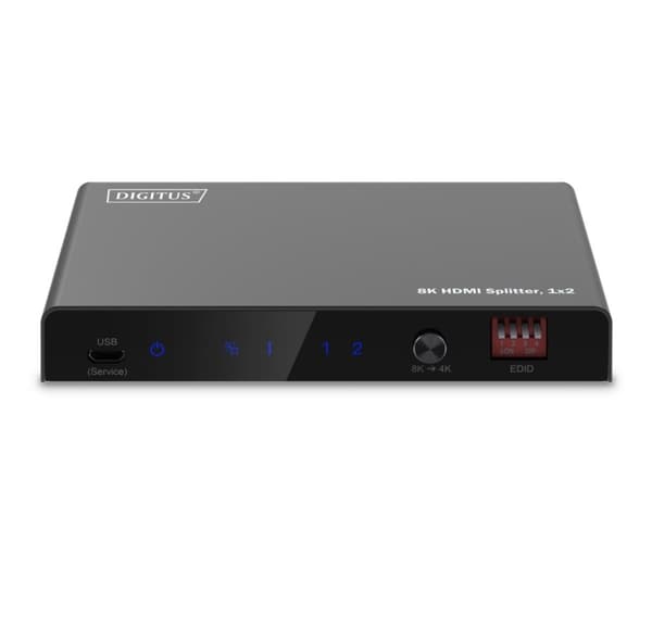 Digitus, 8K HDMI Splitter, 1x2, DS-55339