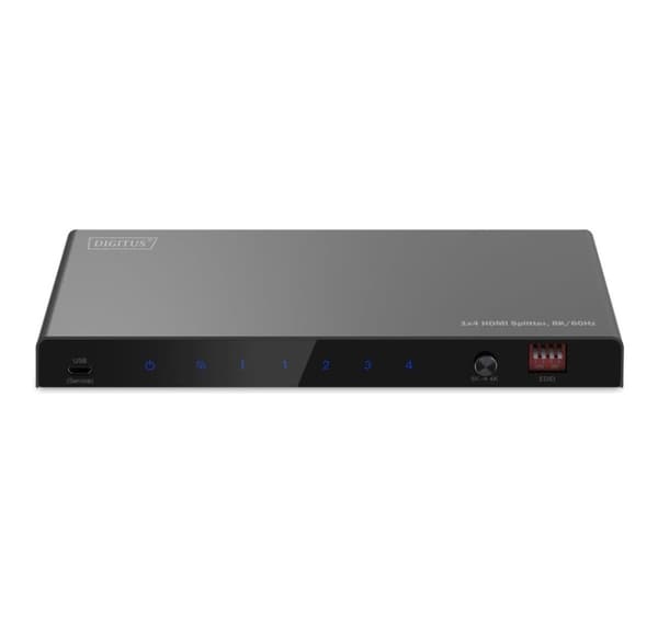 Digitus, 8K HDMI Splitter, 1x4, DS-55340