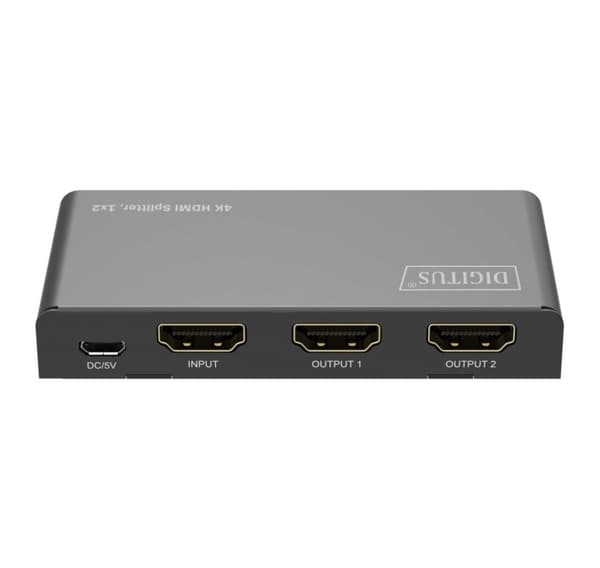 Digitus, 4K HDMI Splitter, 1x2, DS-55336