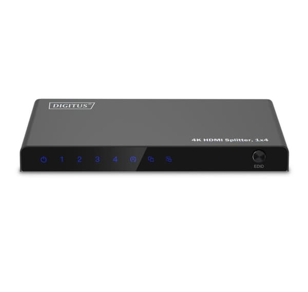 Digitus, 4K HDMI Splitter, 1x4, DS-55337