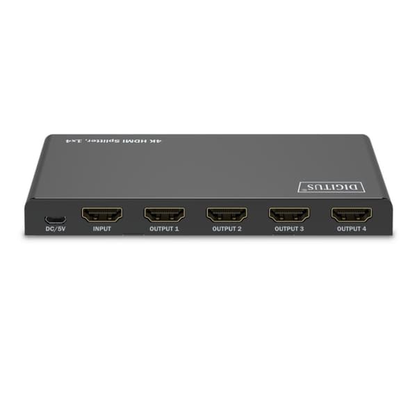 Digitus, 4K HDMI Splitter, 1x4, DS-55337