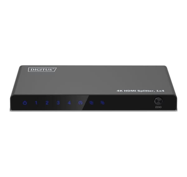 Digitus, 4K HDMI Splitter, 1x4, DS-55337