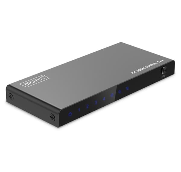 Digitus, 4K HDMI Splitter, 1x4, DS-55337