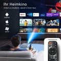 Miniatyrbild 7 av 7: Lollanda 1080P Full HD WiFi-projektor – 4K-stöd, Bluetooth, kompatibel med flera enheter, för hem och utomhusbio