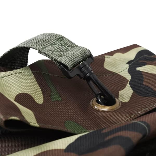 vidaXL Duffelveske i militærstil 85 L kamuflasje