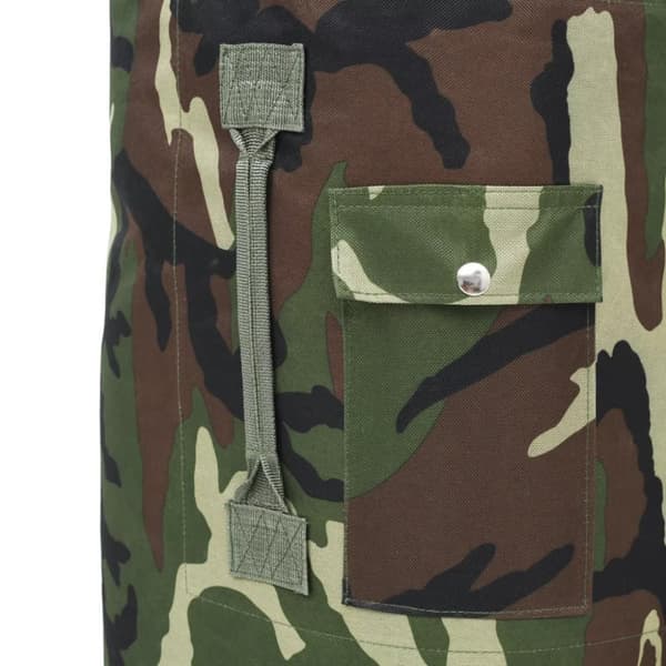 vidaXL Armeijatyylinen reppu 85 l maastoväri
