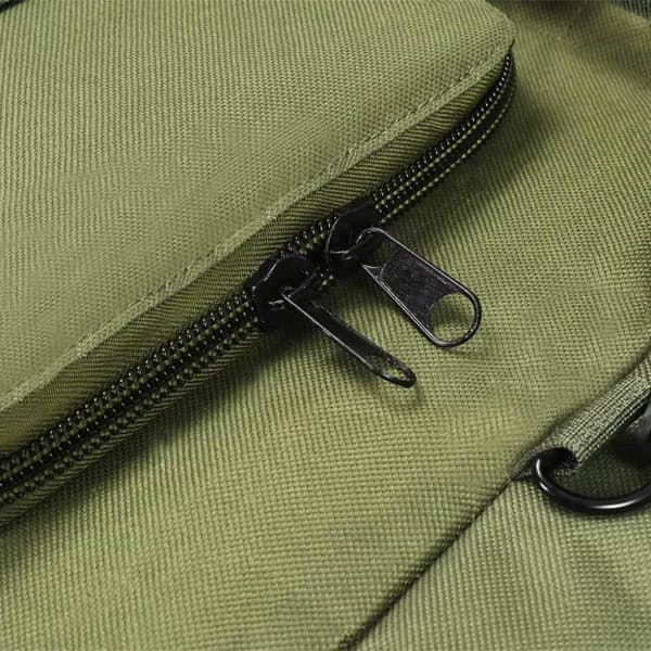 vidaXL duffelbag i 3-i-1 army-stil 90 l olivengrøn