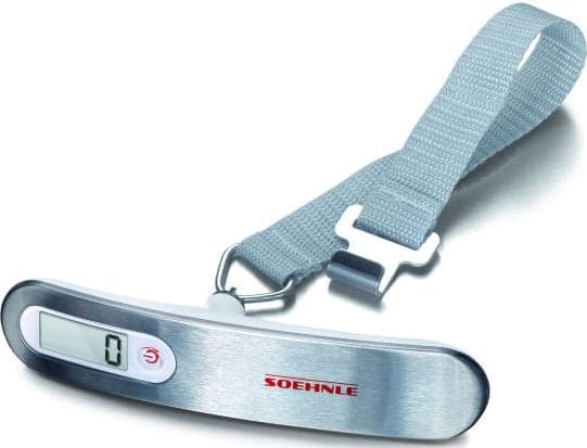 Soehnle Travel, Elektronisk, 50 kg, Grå, Vit, 30 mm, 150 mm, 50 mm