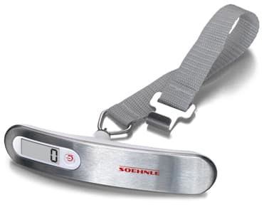 Soehnle Travel, Elektronisk, 50 kg, Grå, Vit, 30 mm, 150 mm, 50 mm
