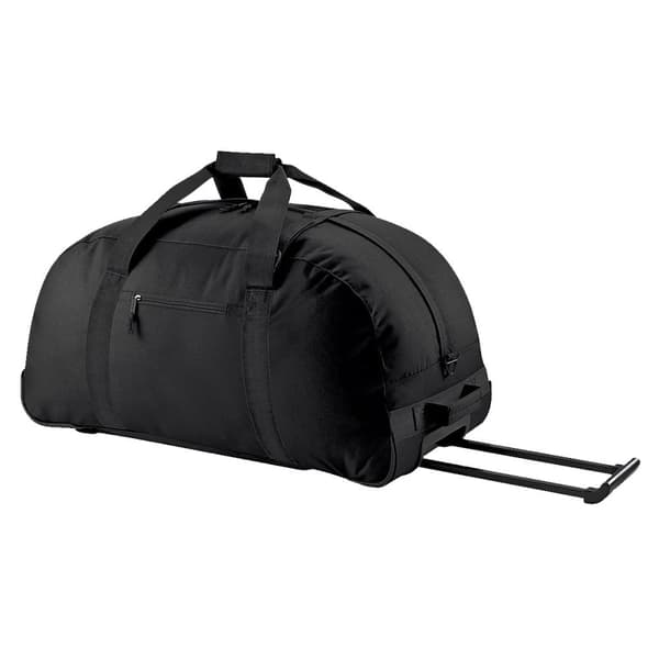 Bagbase Wheelie Holdall / Duffle Bag (105 liter) Black One Size