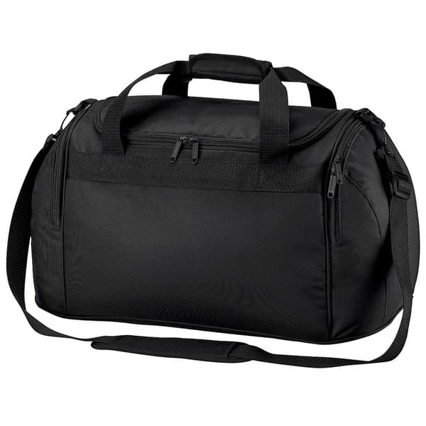 Bagbase Freestyle Holdall / Duffle Bag (26 liter) (pakke med 2) Black One Size